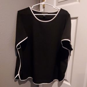 Forever 21 Black and White Top